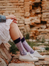 Le Bar a Chaussettes - Chaussettes Bambou Lavande