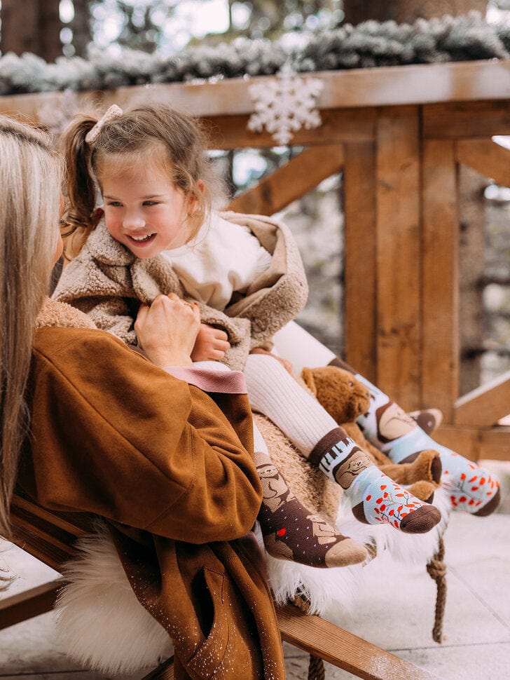 Chaussettes Chaudes Enfants Ours en Hiver chaussettes hiver