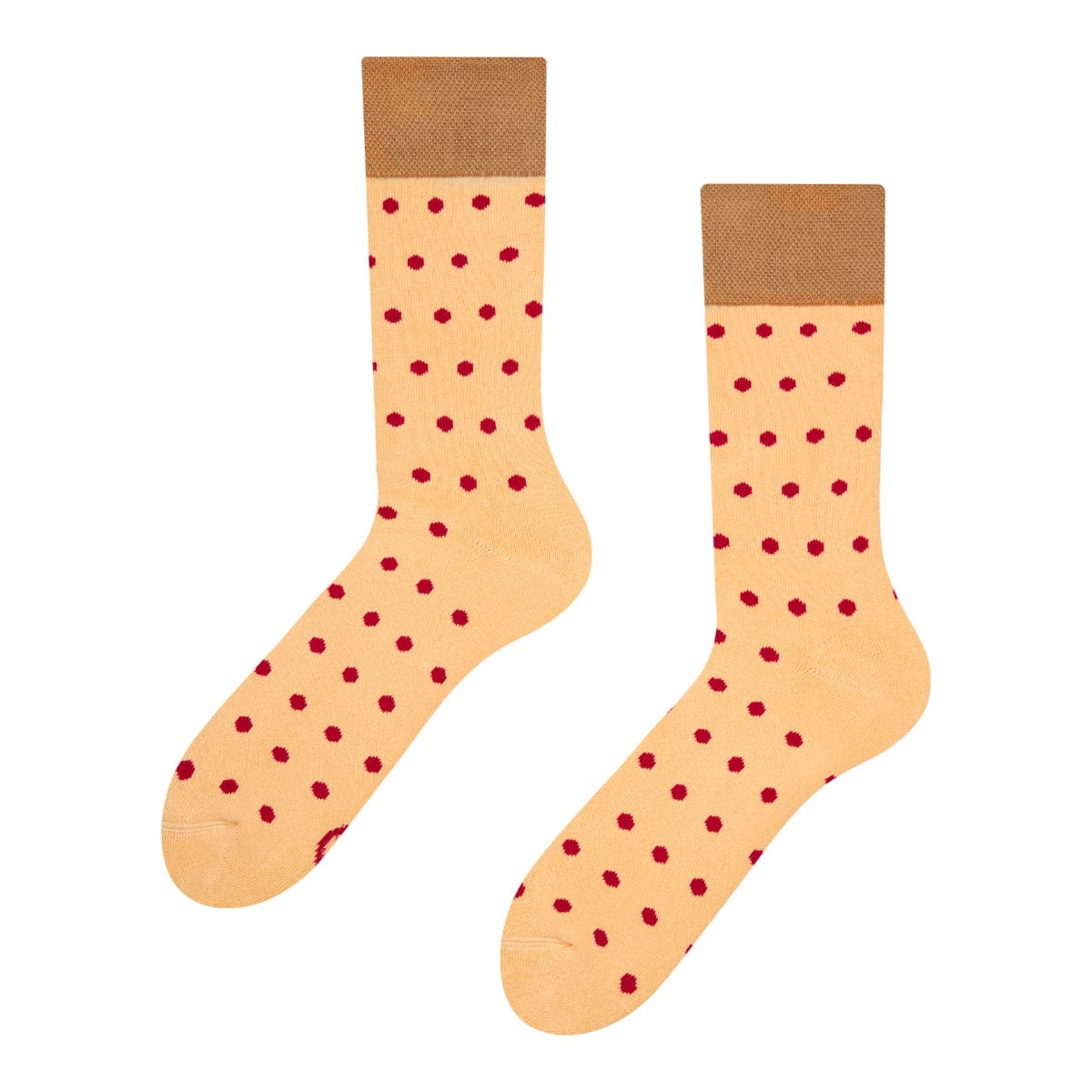 Le Bar a Chaussettes - Chaussettes Chaudes Jaunes Petits Pois