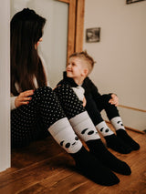 Le Bar a Chaussettes - Chaussettes Chaudes Panda joyeux