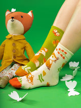 Le Bar a Chaussettes - Chaussettes Courtes Renards & Papillons