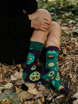 Le Bar a Chaussettes - Chaussettes Crânes et Fleurs