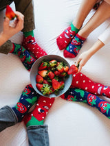 Le Bar a Chaussettes - Chaussettes Enfants Fraises Savoureuses