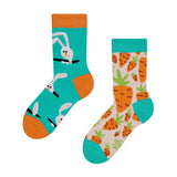 Chaussettes Enfants Lapins et carottes