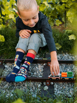 Le Bar a Chaussettes - Chaussettes Enfants Trains