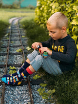 Le Bar a Chaussettes - Chaussettes Enfants Trains