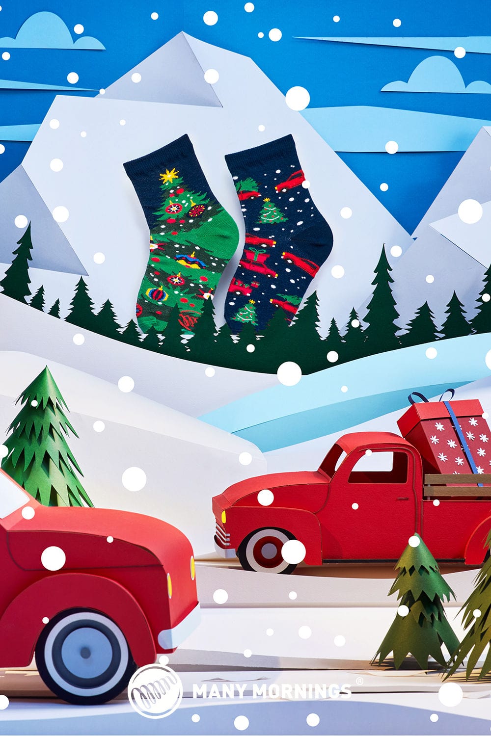 Le Bar a Chaussettes - Chaussettes Enfants Xmas Tree