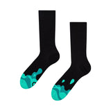 Le Bar a Chaussettes - Chaussettes Gouttes Turquoises