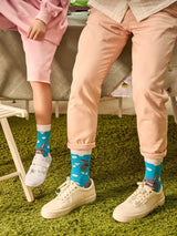 Le Bar a Chaussettes - Chaussettes Lapins et Fleurs
