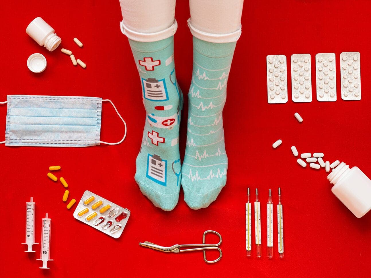 Le Bar a Chaussettes - Chaussettes Médecine et ECG