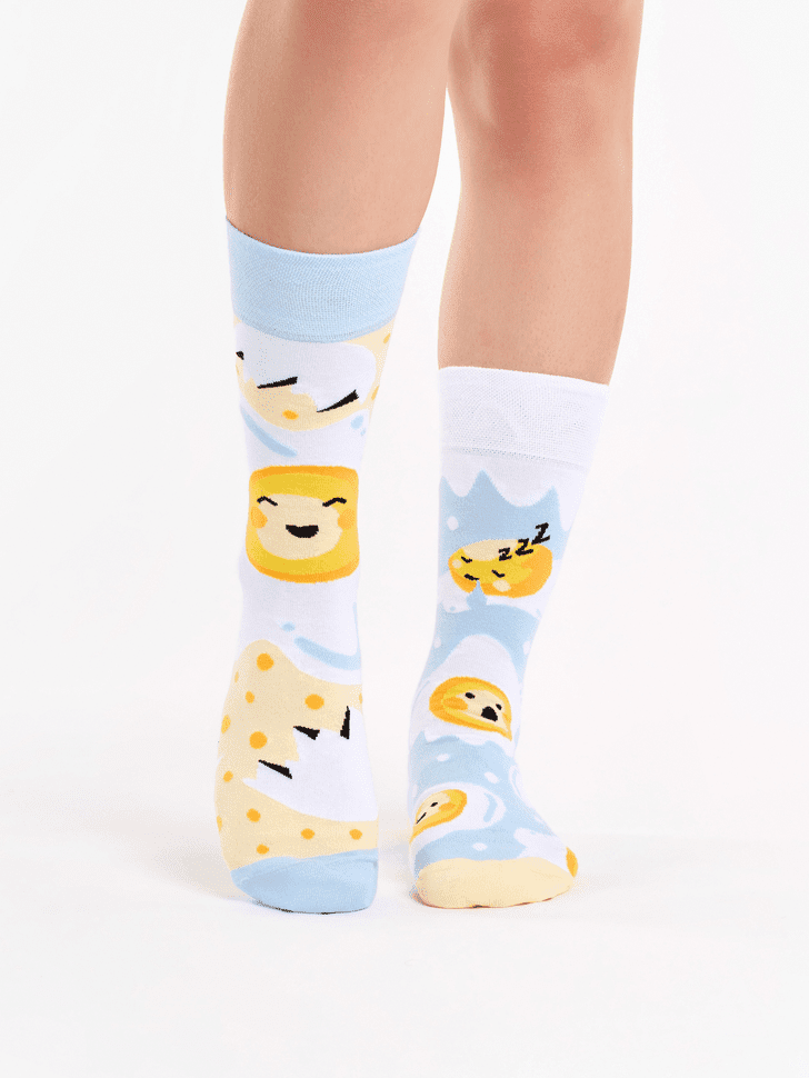 Le Bar a Chaussettes - Chaussettes Oeufs au Plat