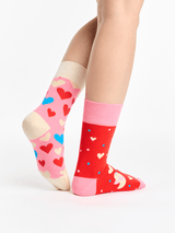 Le Bar a Chaussettes - Chaussettes Oiseaux Amoureux