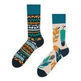 Chaussettes Plumes et Motifs
