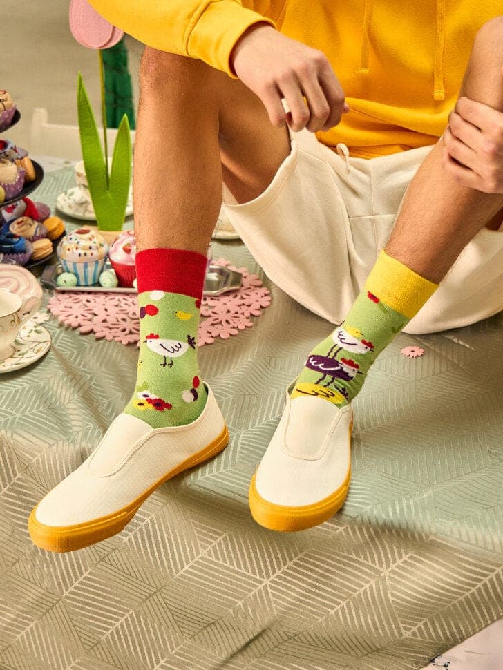 Le Bar a Chaussettes - Chaussettes Poules et Poussins