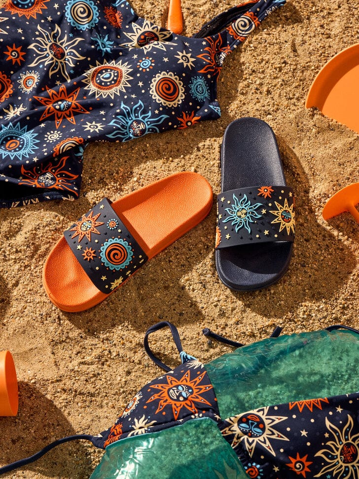 Le Bar a Chaussettes - Claquettes Couleurs Orientales