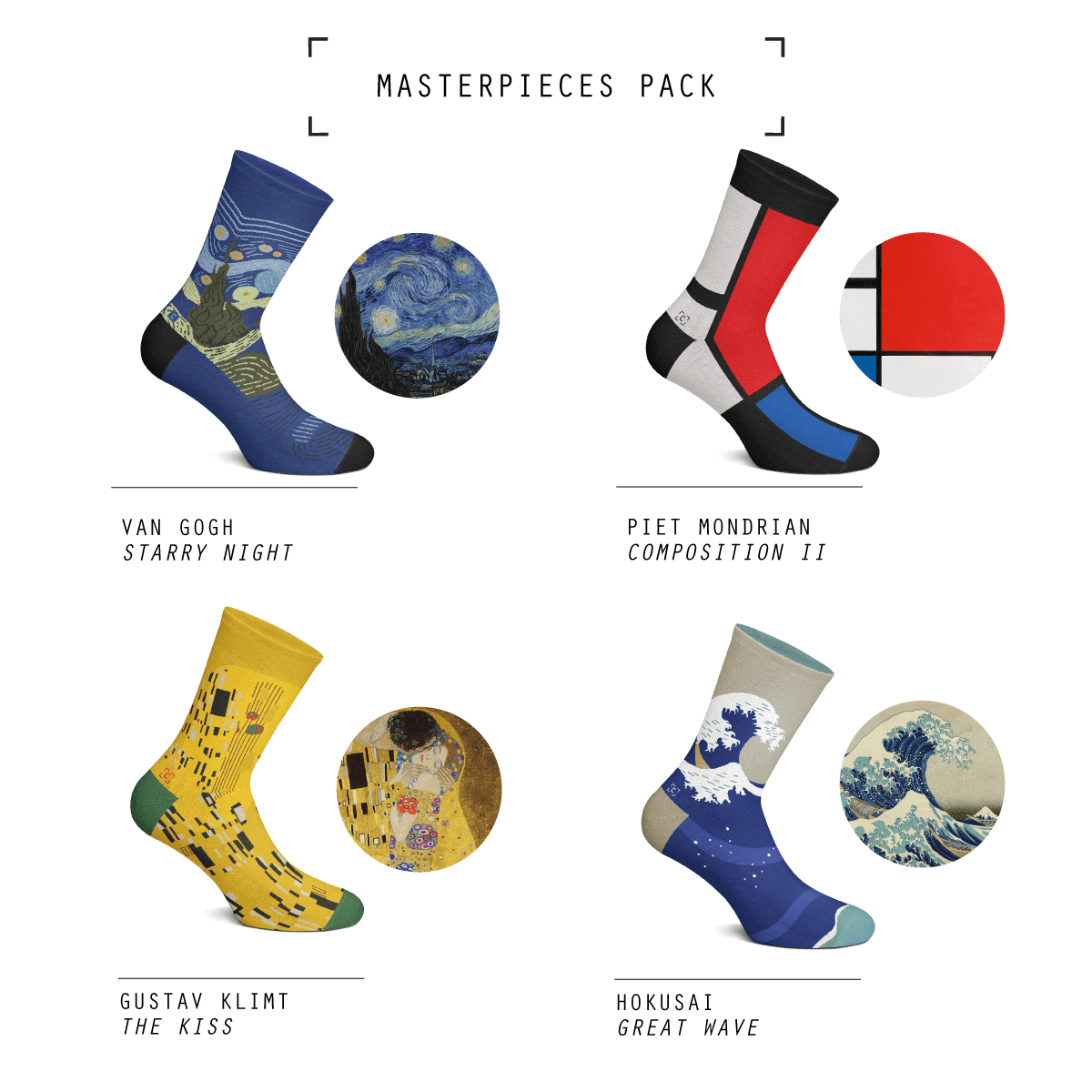 Le Bar a Chaussettes - Masterpieces Pack