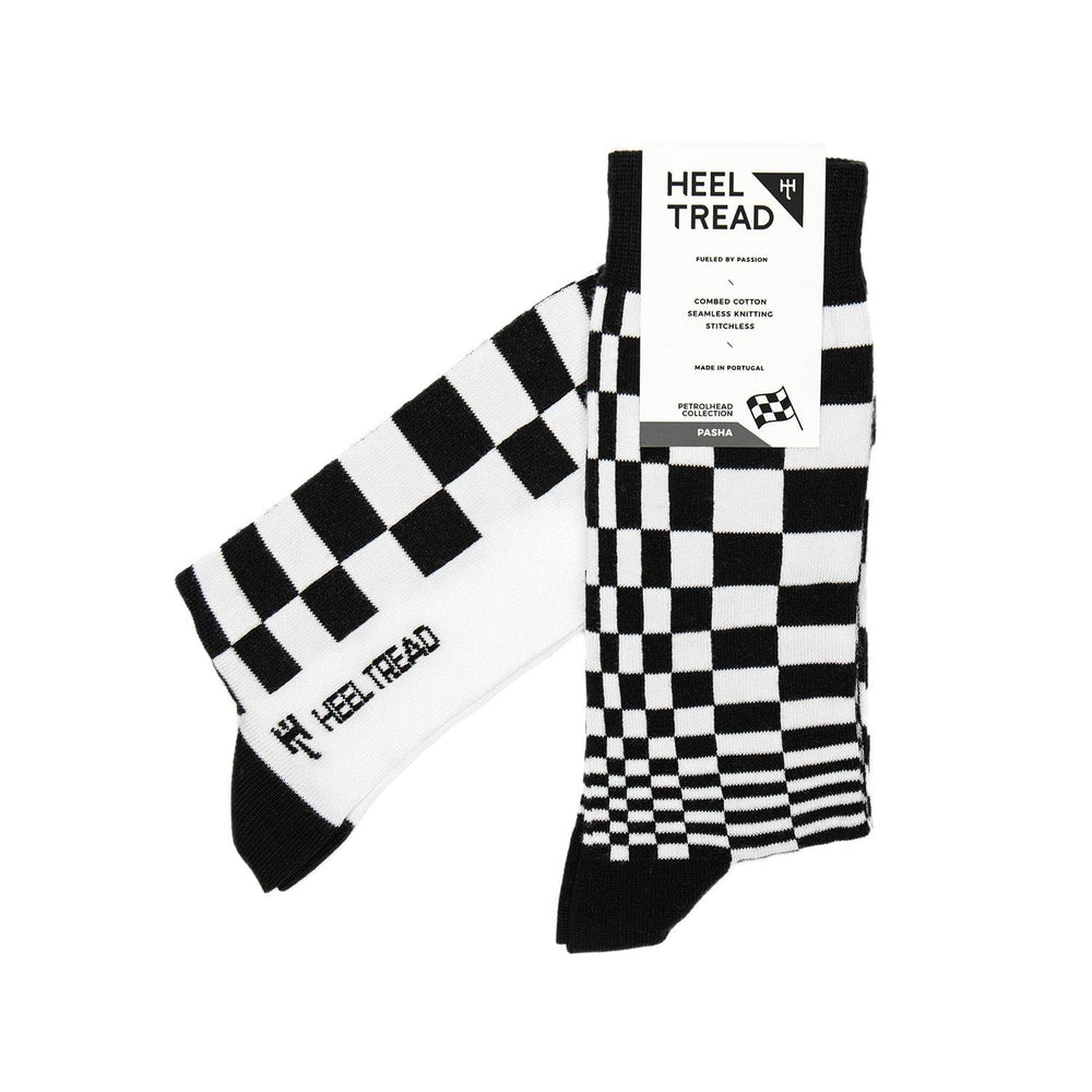 Le Bar a Chaussettes - Pasha Black/White Socks