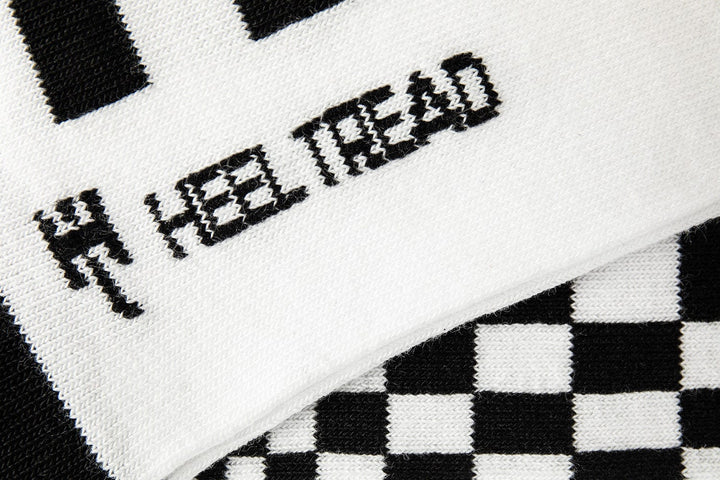 Le Bar a Chaussettes - Pasha Black/White Socks