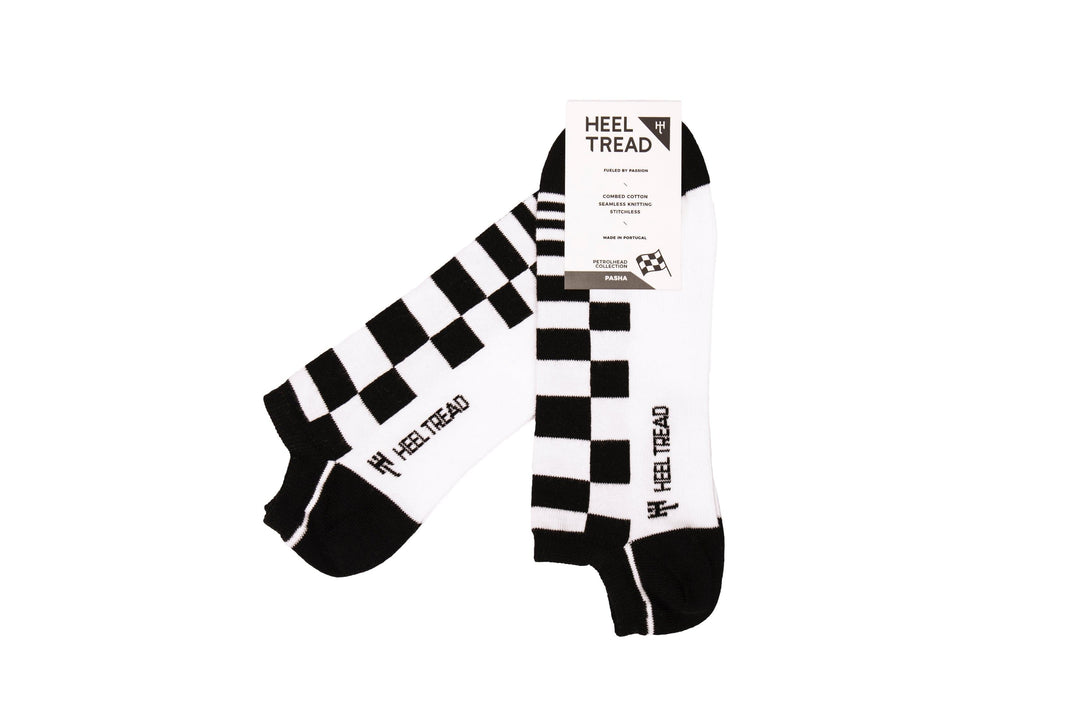 Le Bar a Chaussettes - Socquettes Drapeau à Damier