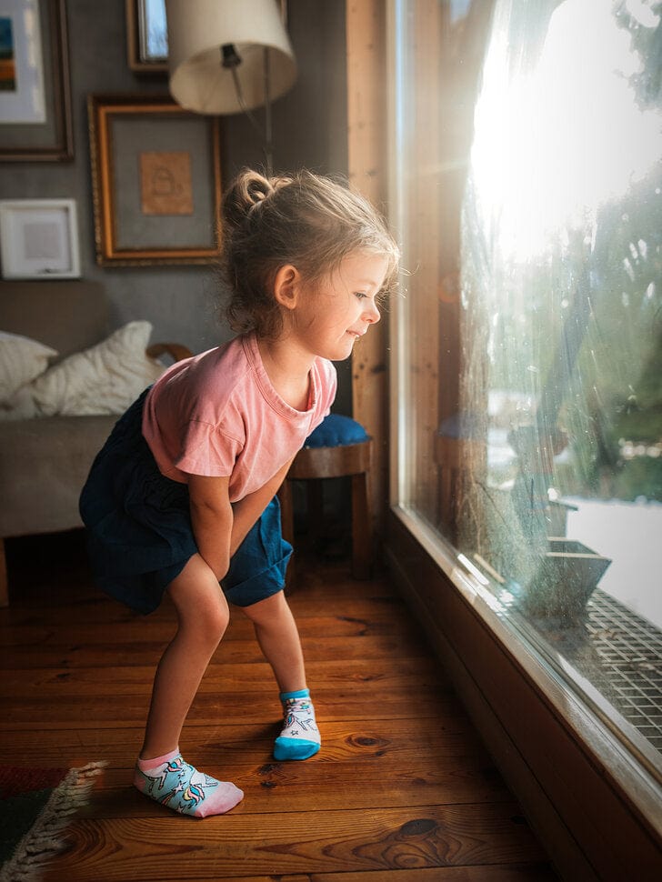 Le Bar a Chaussettes - Socquettes Enfants Licornes Arc-en-ciel