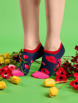 Le Bar a Chaussettes - Socquettes Invisibles Baisers de Tulipes