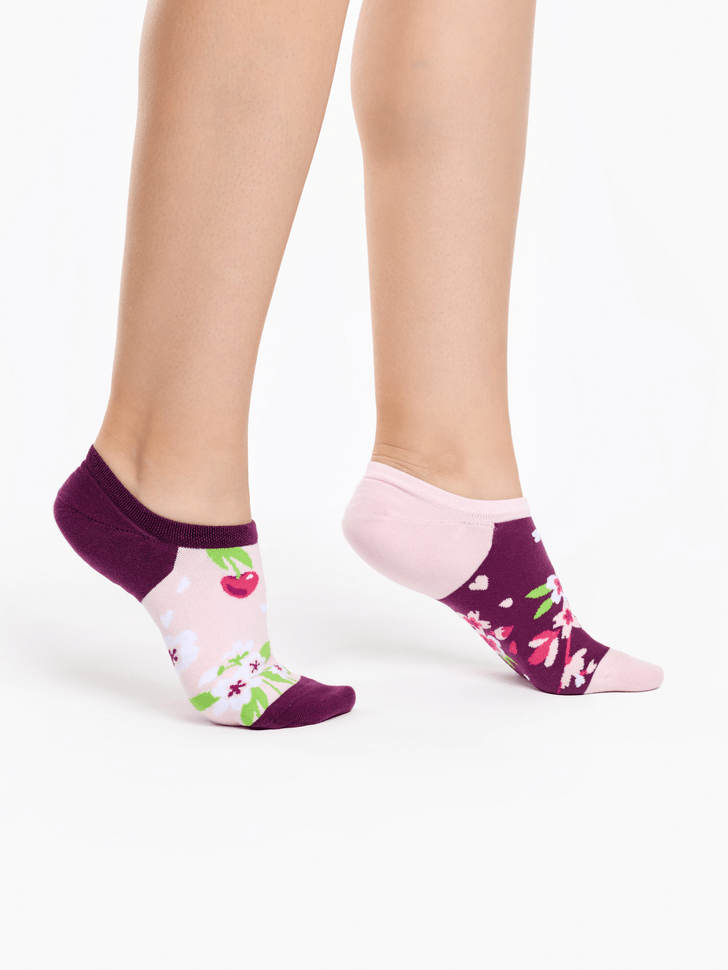 Le Bar a Chaussettes - Socquettes Invisibles Fleurs de Cerisier