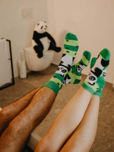 Le Bar a Chaussettes - Socquettes Pandas & Rayures